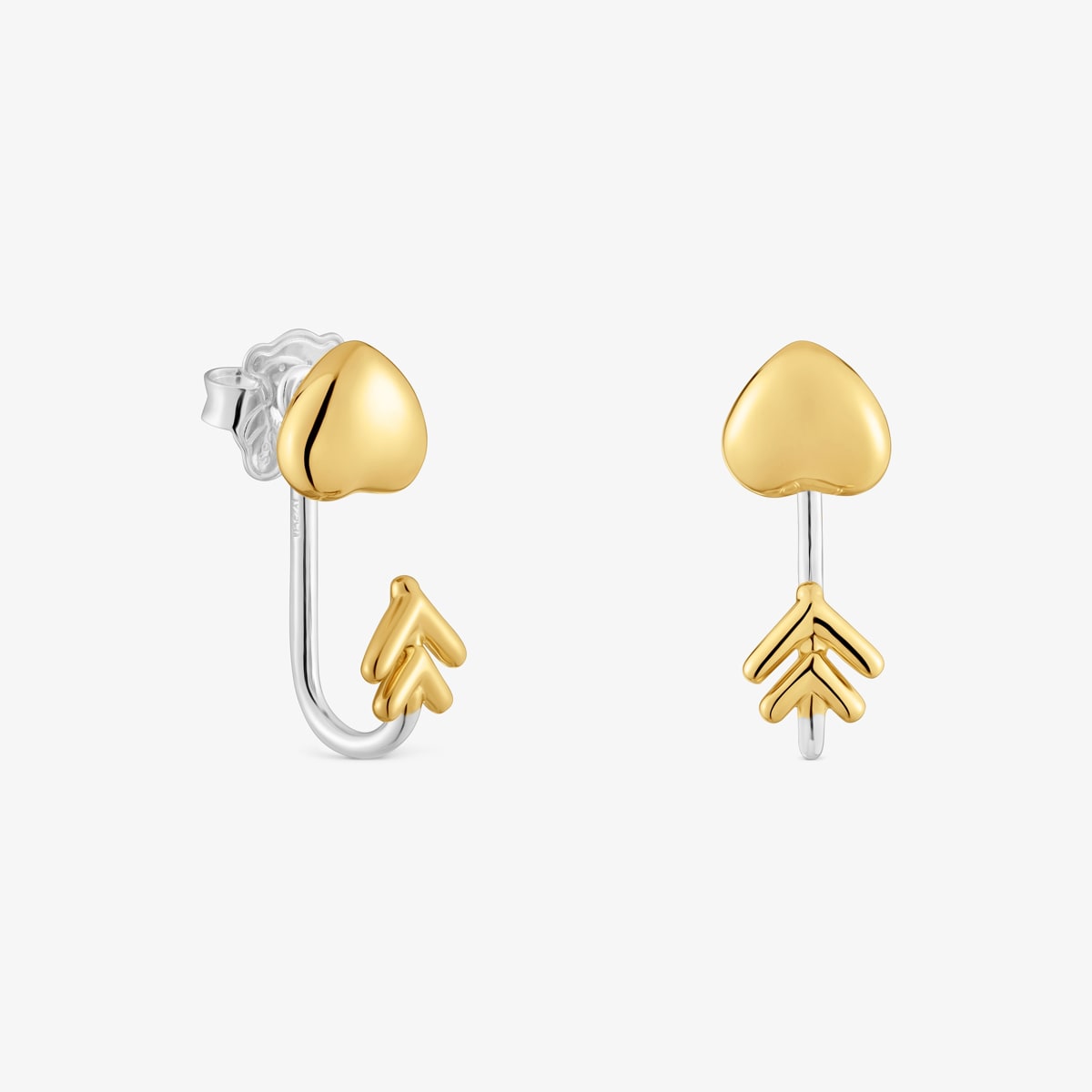 Two-tone Earrings Flechazo