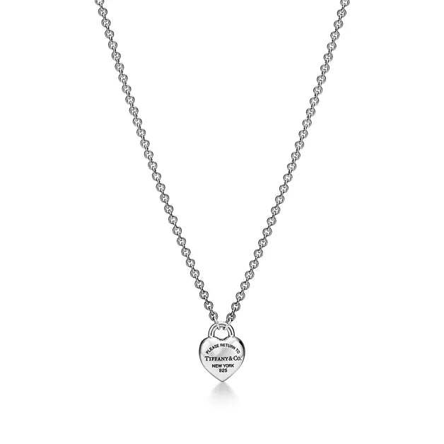 Return to Tiffany® Full Heart Pendant in Sterling Silver