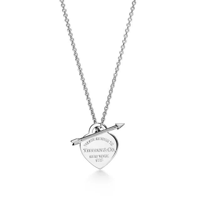 Return to Tiffany® Lovestruck Pendant in Sterling Silver, Medium