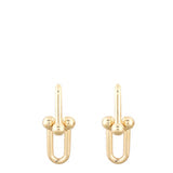 Tiffany & Co Hardwear Medium Link Rose Gold Earrings