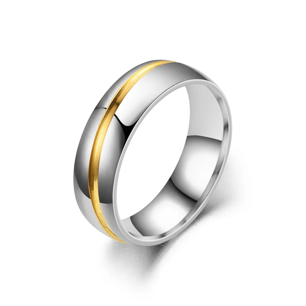 Trendy Couple Rings For Men Women Inlay Rhinestones Zirconia Rings Wedding Party Jewelry Valentines Day Gifts