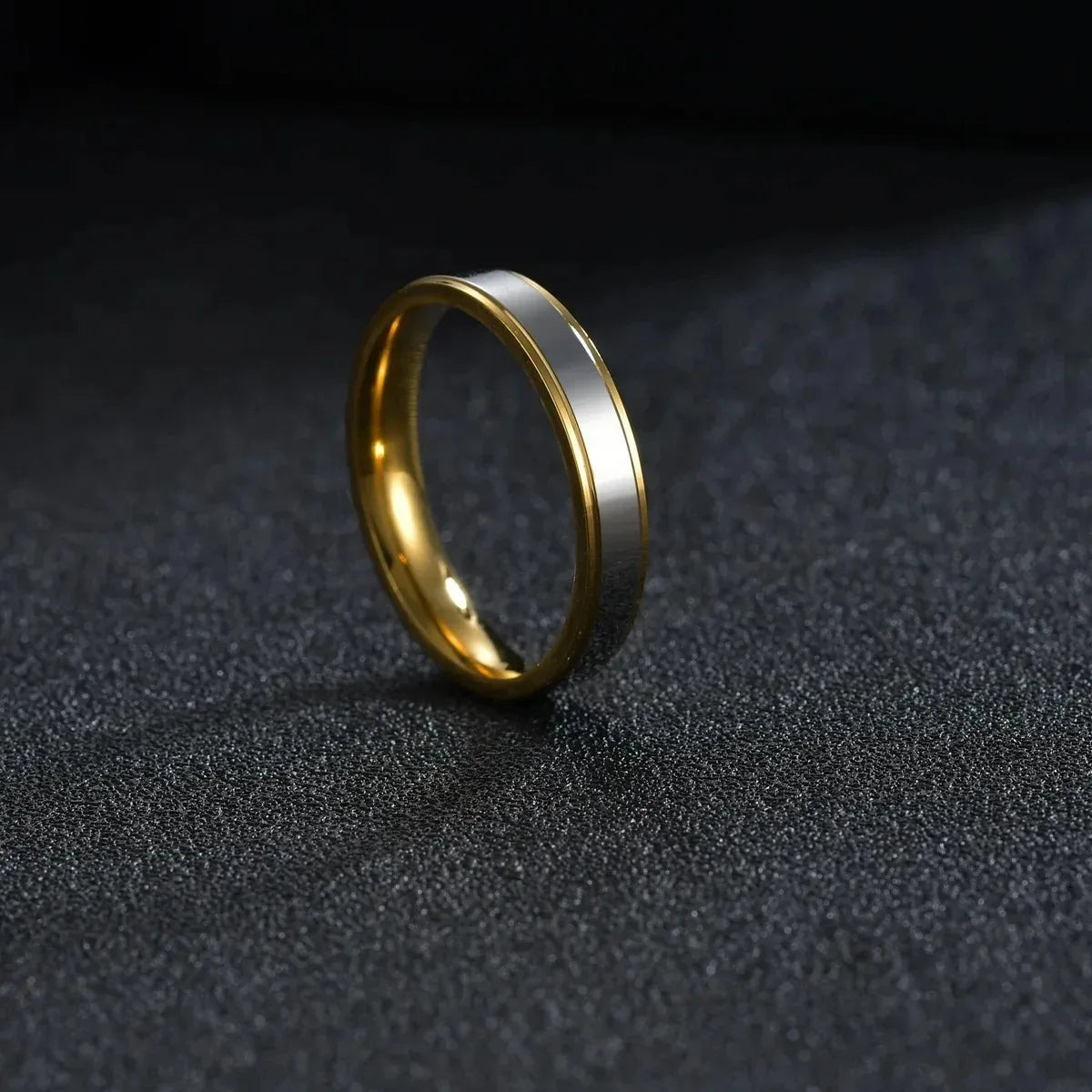 Simple Couple Rings For Men Women High Quality Stainless steel Wedding Rings Anniversary Jewelry