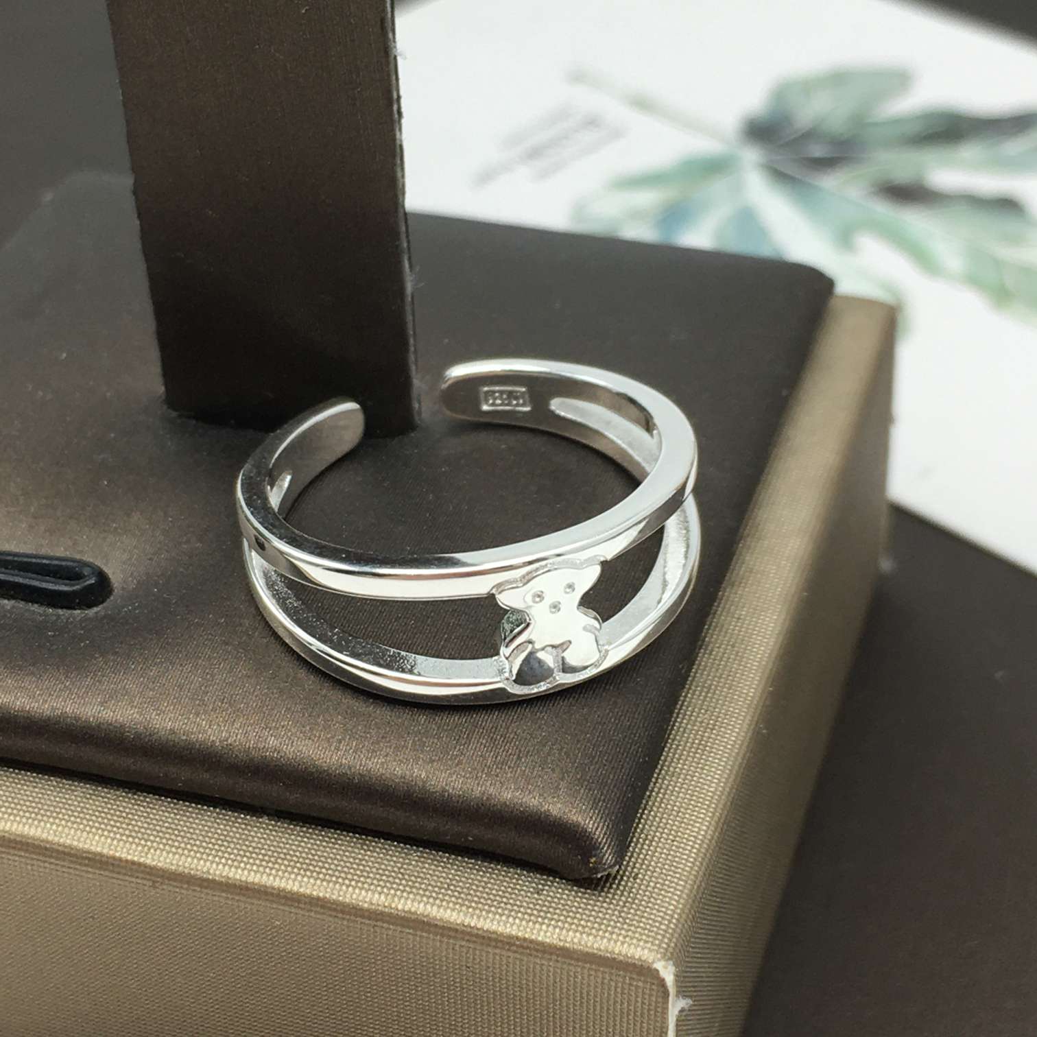 Silver Sweet Dolls Ring