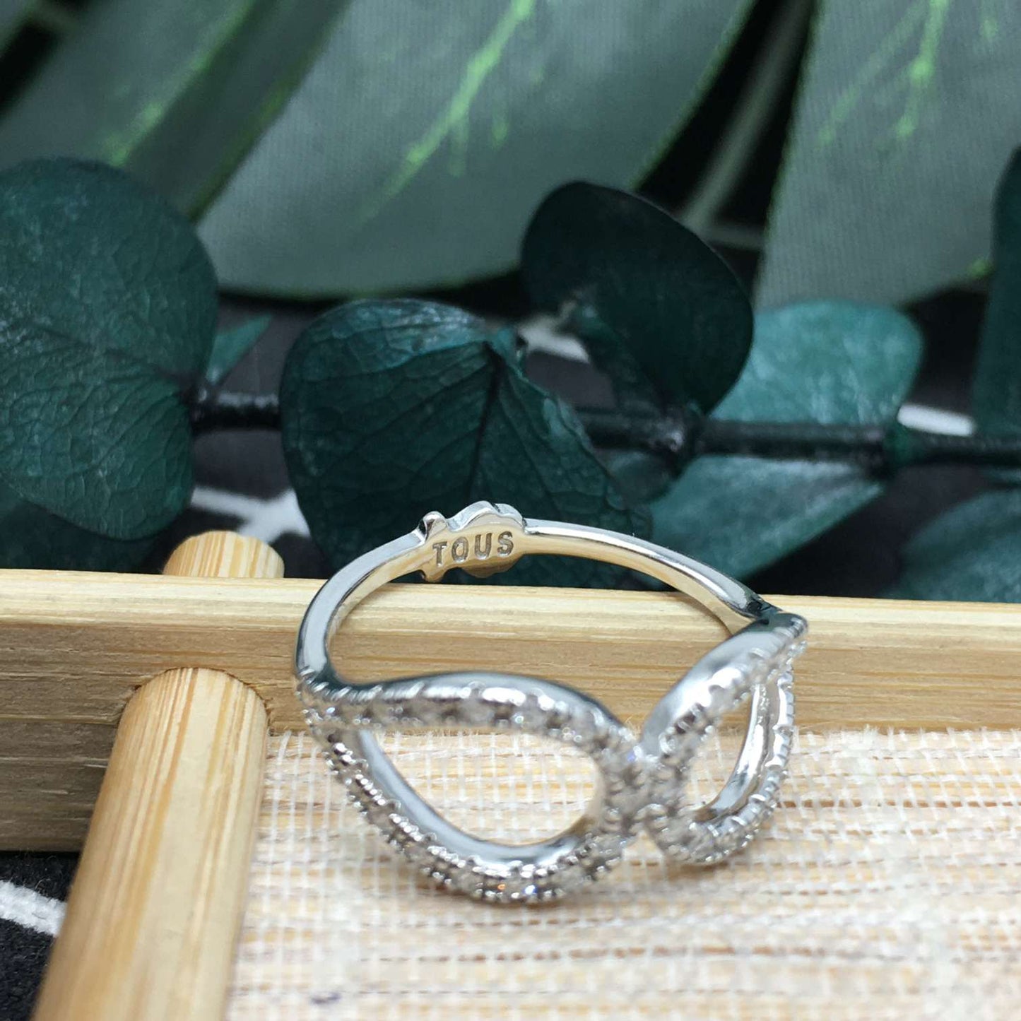 White with Happy Moments Ring