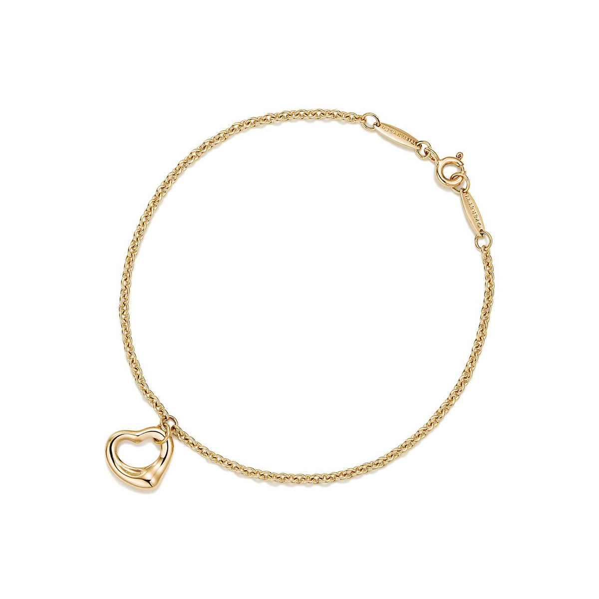 Elsa Peretti® Open Heart Bracelet in Yellow , 11 mm |