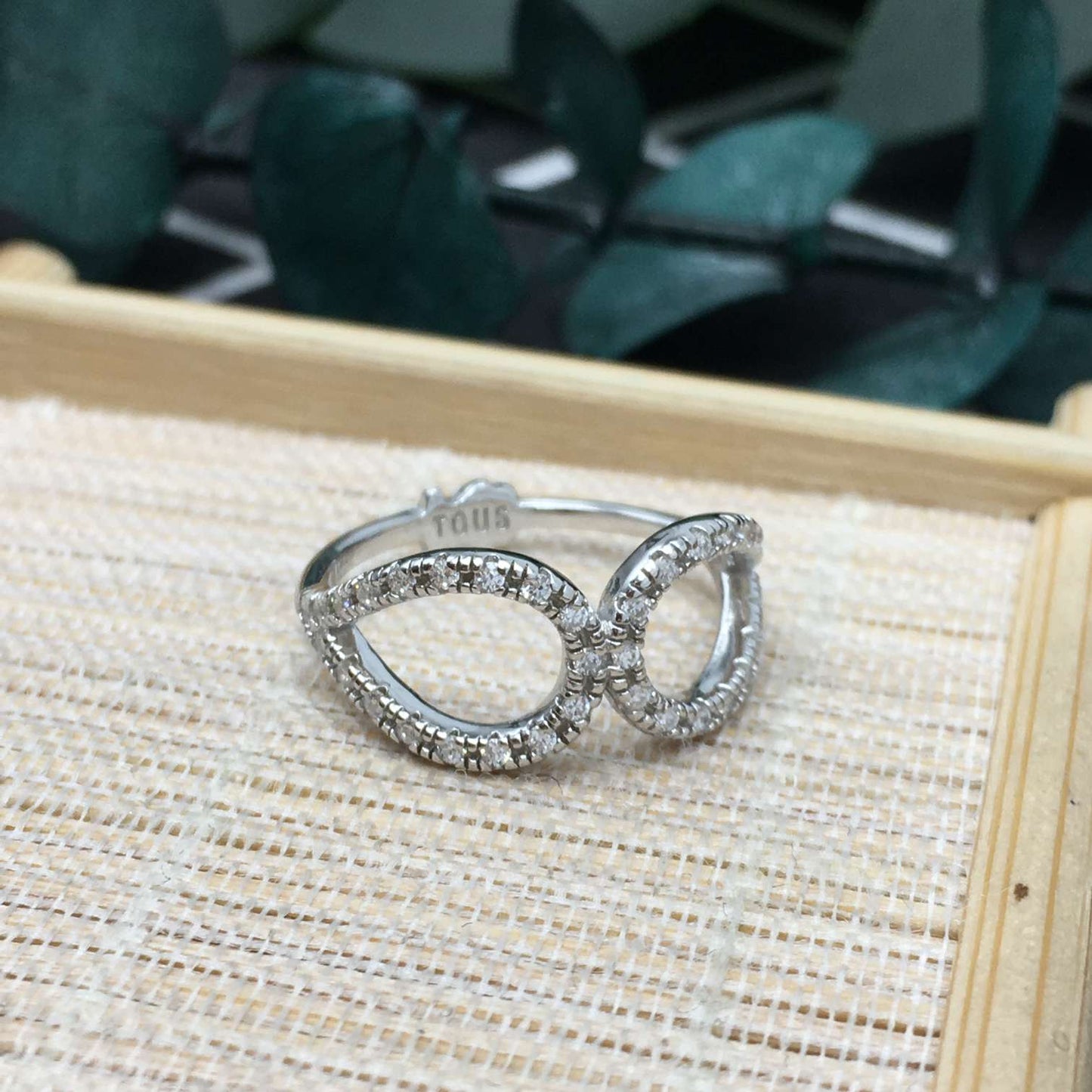 White with Happy Moments Ring