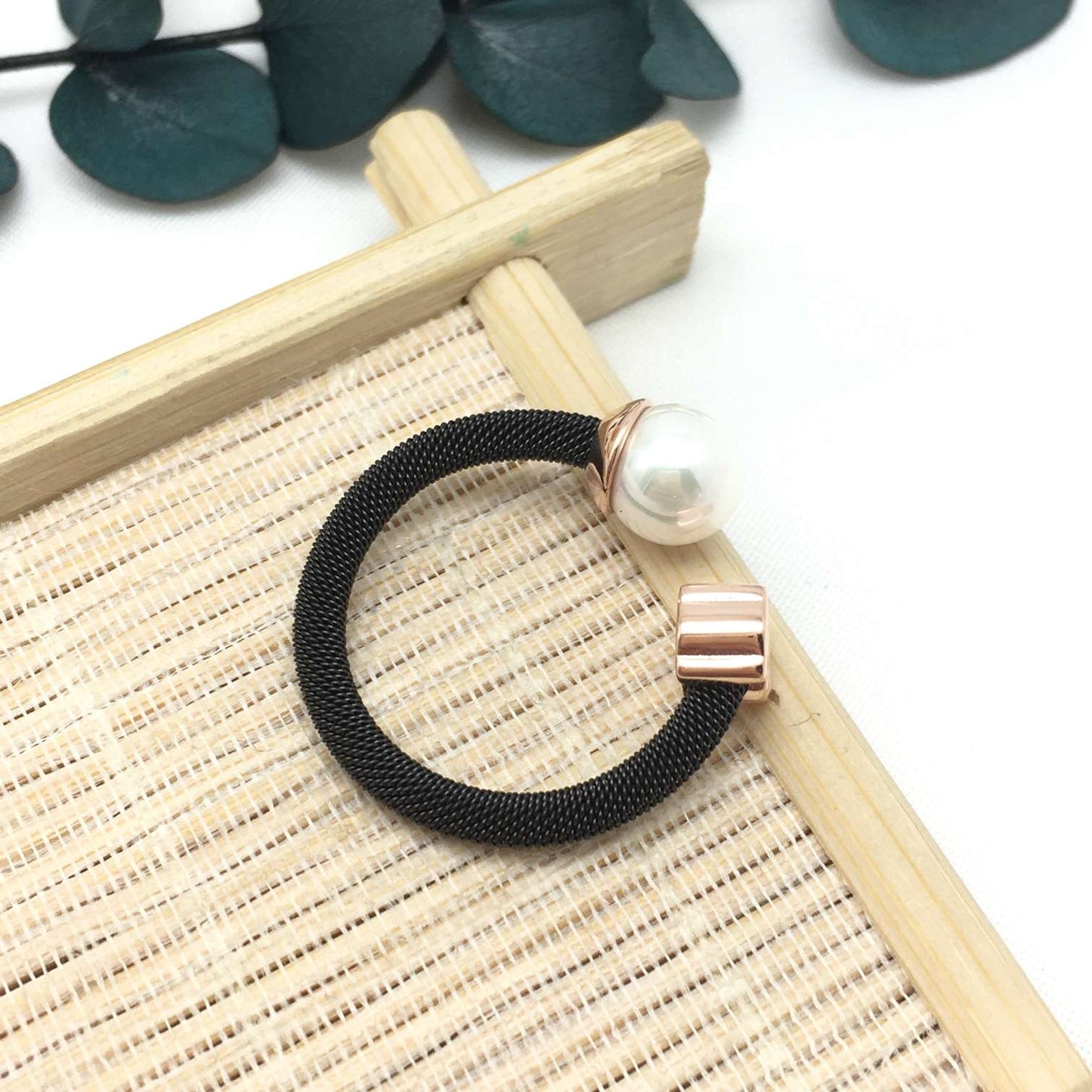 Yellow Steel Mesh Ring stainless steel Mesh ring