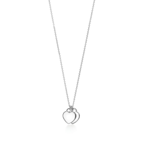 Return to Tiffany™ Sterling Silver Pink Necklace