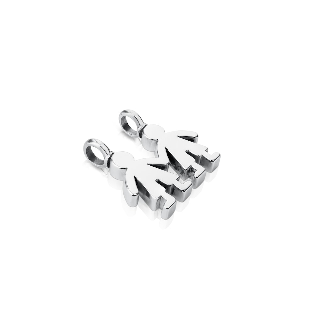 Silver Sweet Dolls boys Pendant |