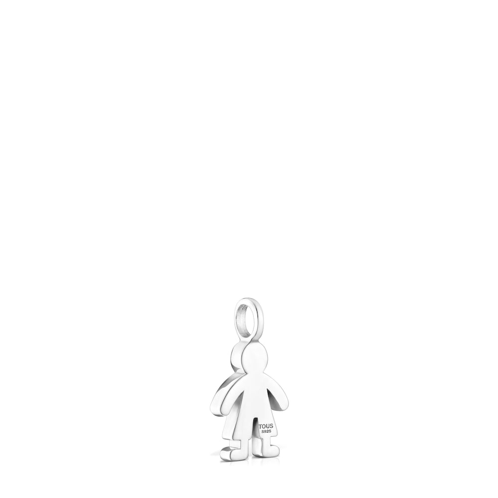Silver Sweet Dolls boy Pendant |