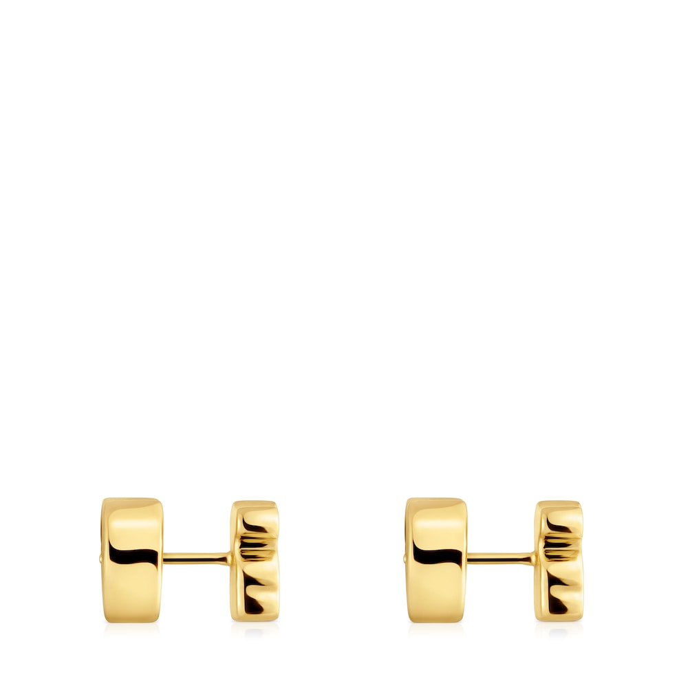 18kt gold plating over silver bear Earrings TOUS 1950 |