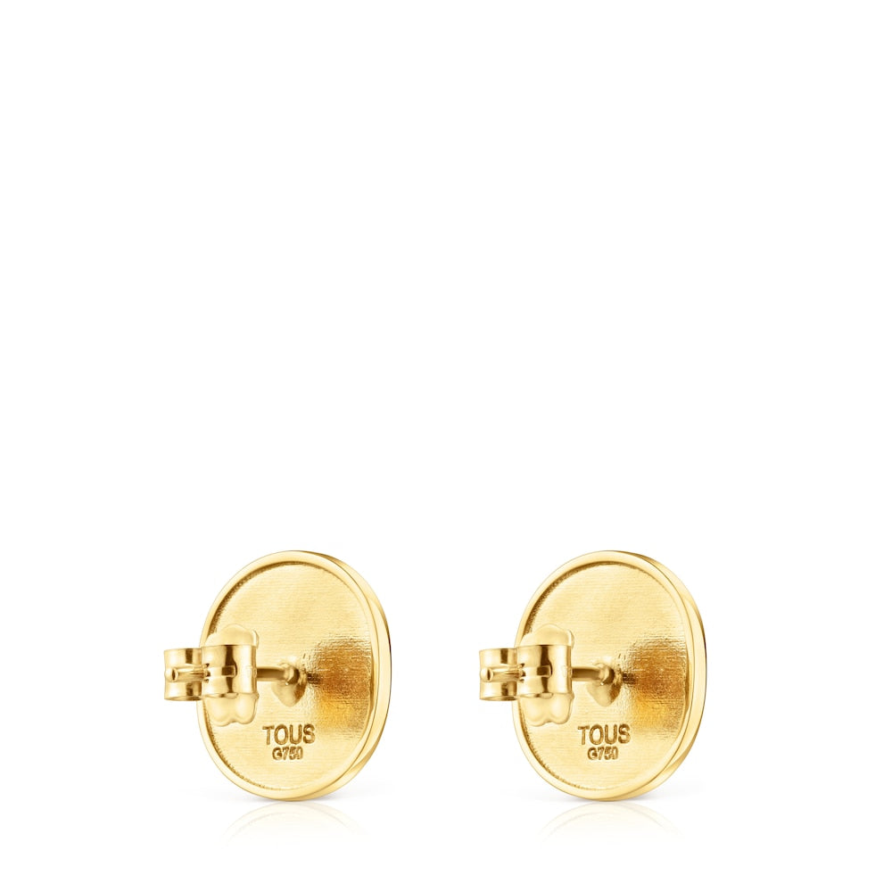 Gold Oursin Earrings |