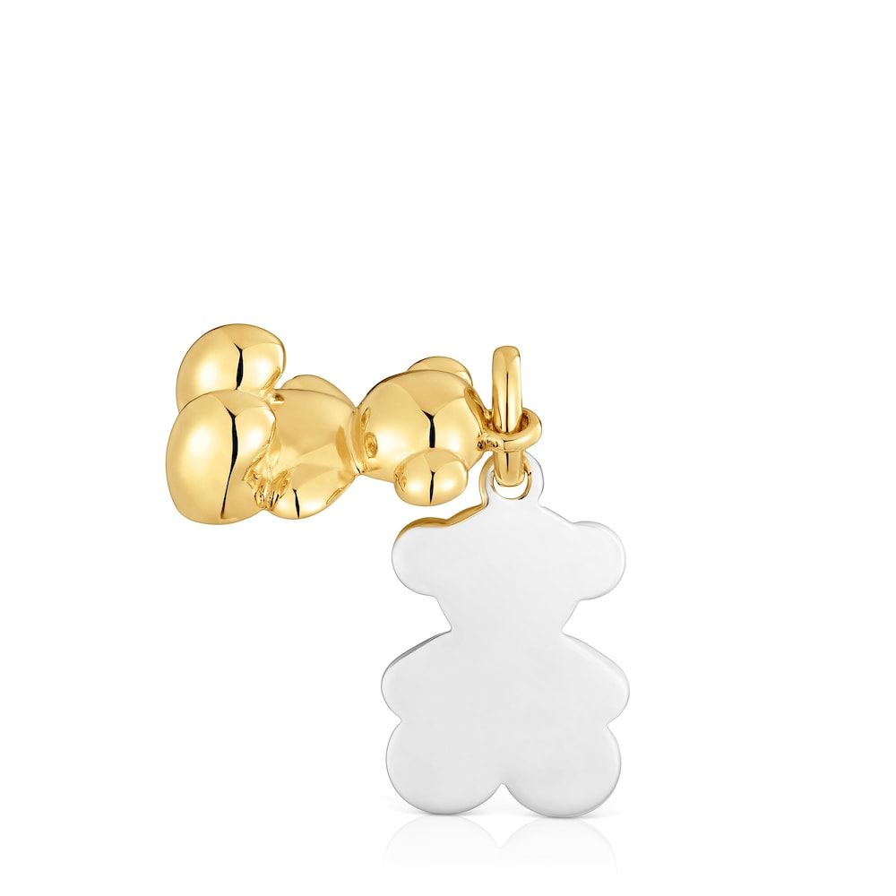 Two-tone double-bear Pendant Bold Bear |