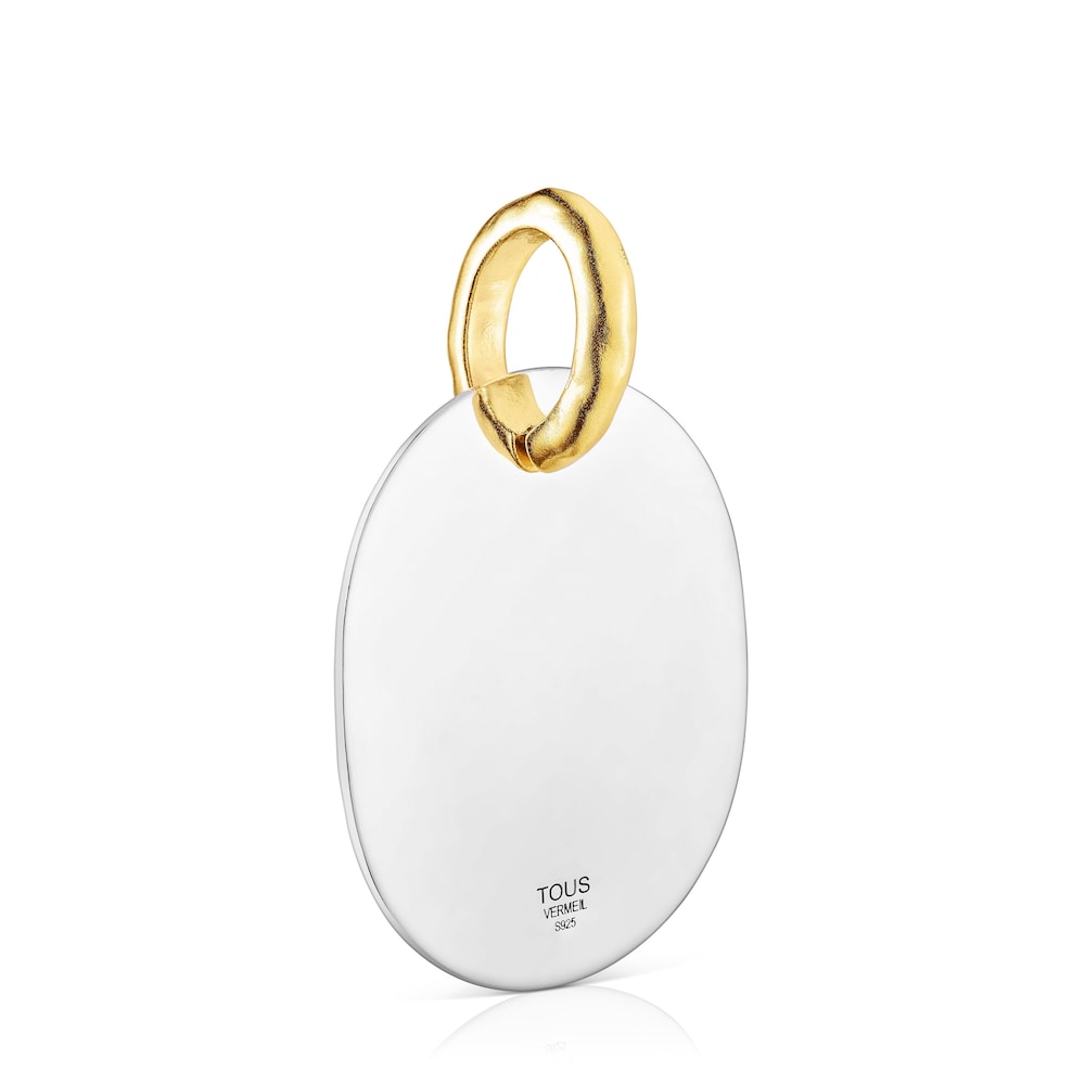 Large two-tone Oursin Pendant |