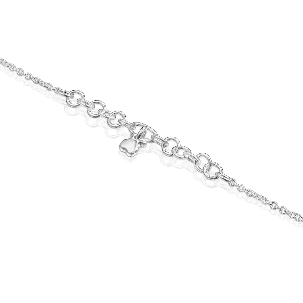 Silver Luah motif Bracelet |
