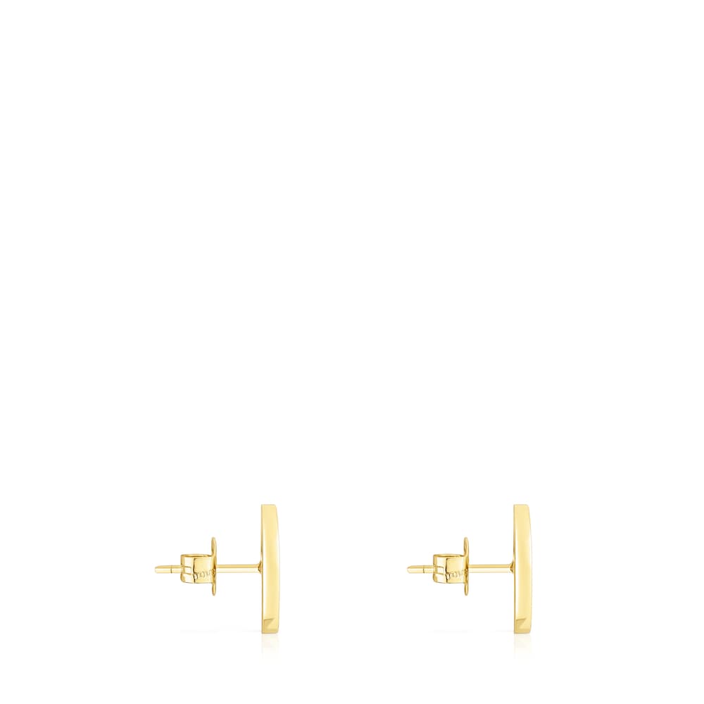 Gold Oursin Earrings |