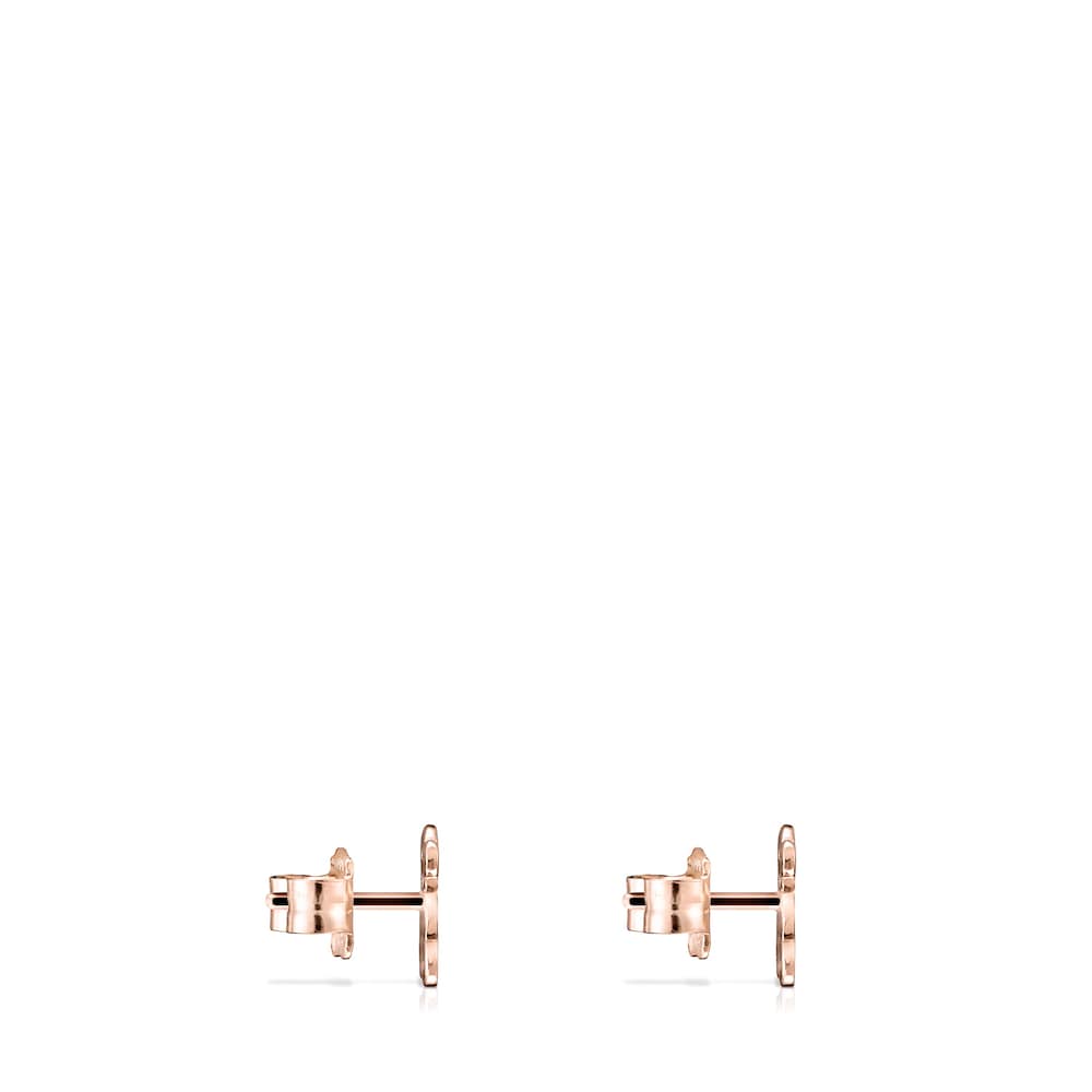 Rose Vermeil Silver Sweet Dolls Earrings |