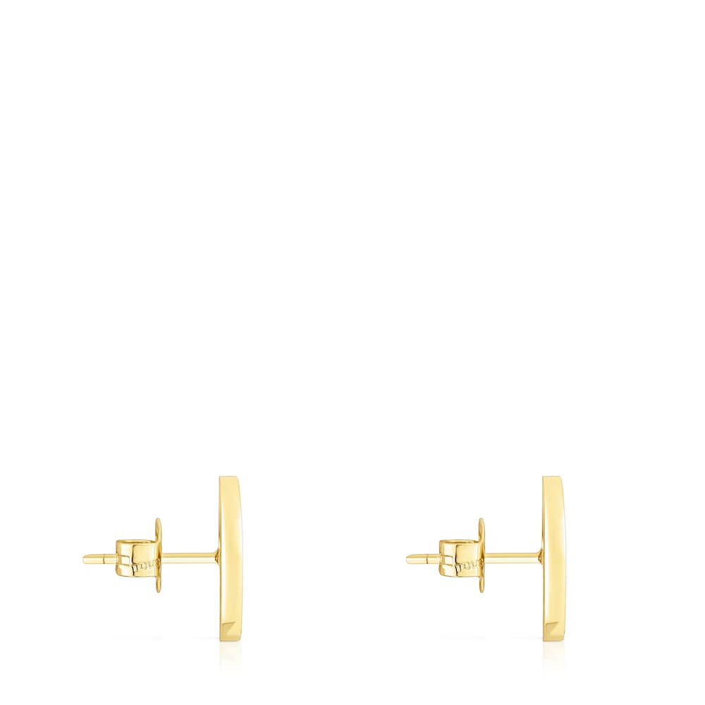 Gold Oursin Earrings |