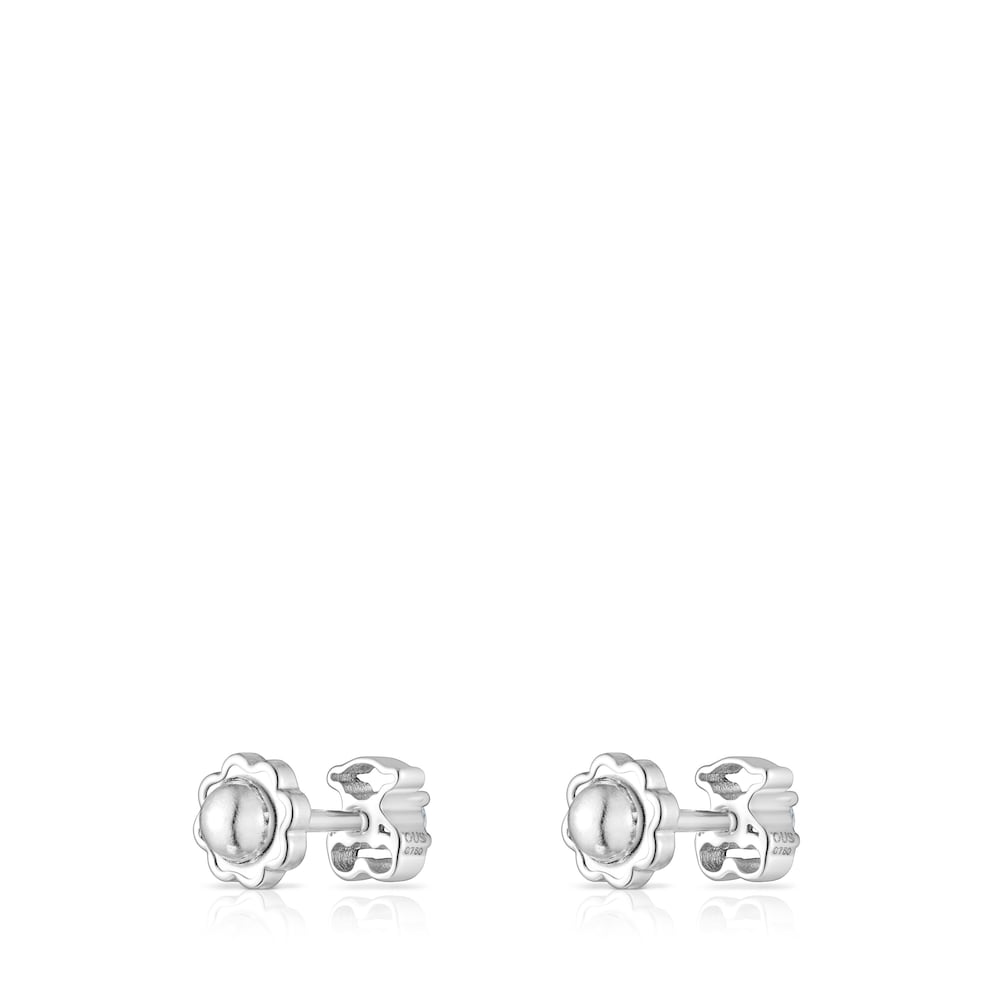 White gold Silueta earrings |