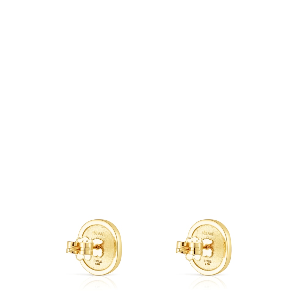 Gold Oursin Earrings |