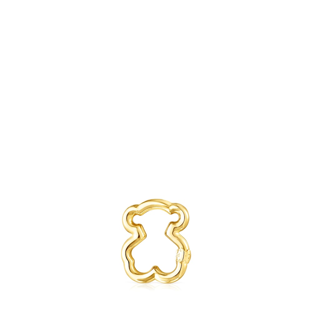 Small Gold Hold Bear Ring |
