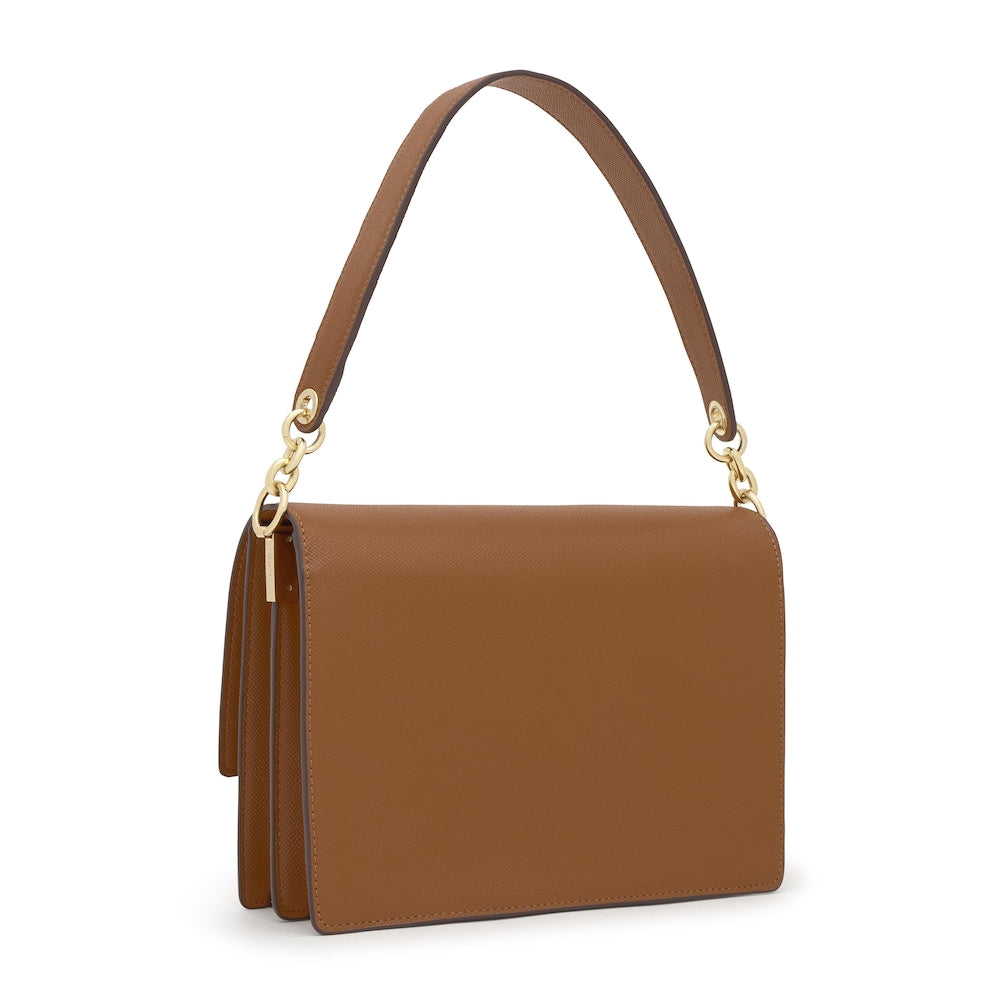 Medium camel-colored Audree Crossbody bag Brenda |