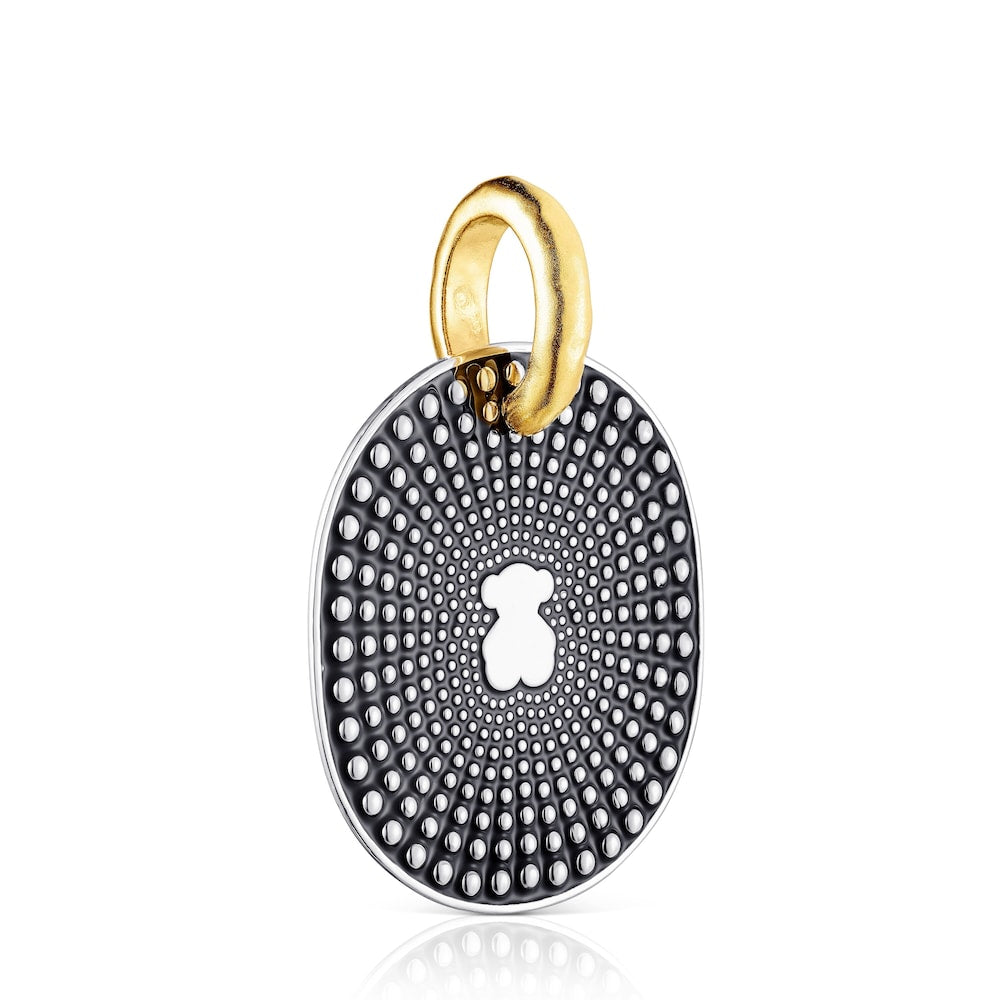 Large two-tone Oursin Pendant |