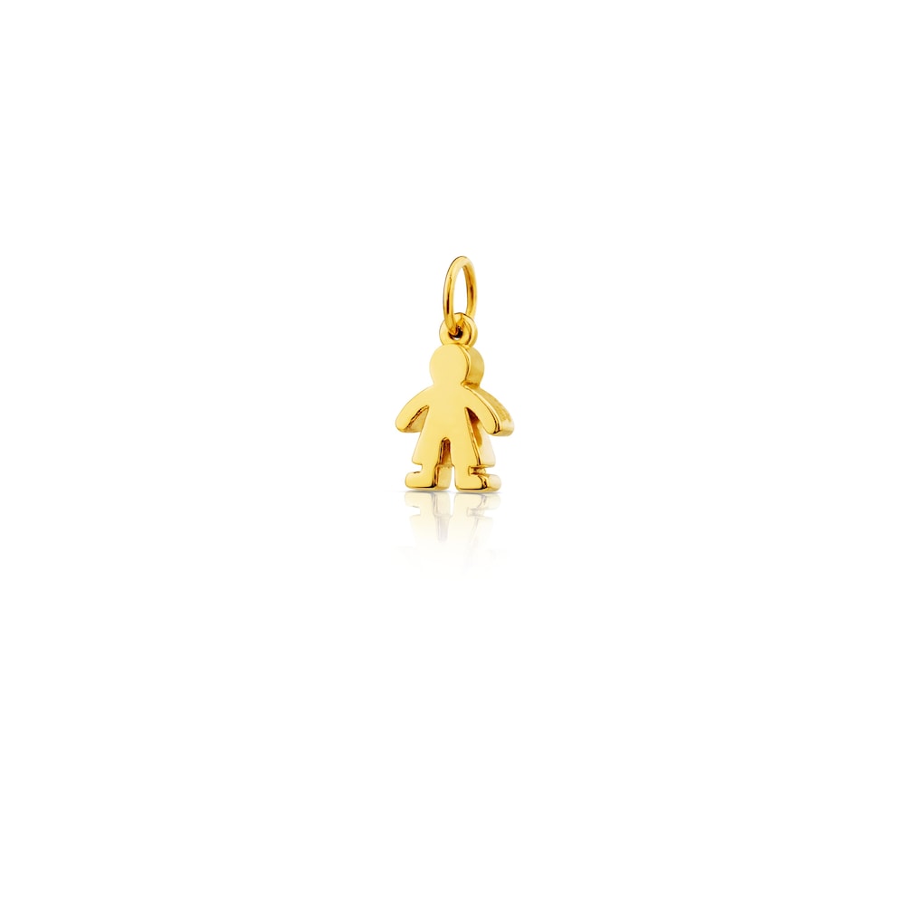 Gold Sweet Dolls Pendant Boy motif |