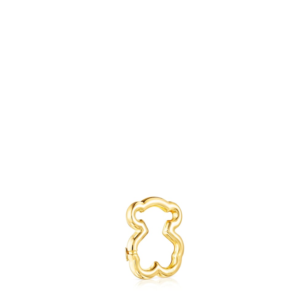 Small Gold Hold Bear Ring |