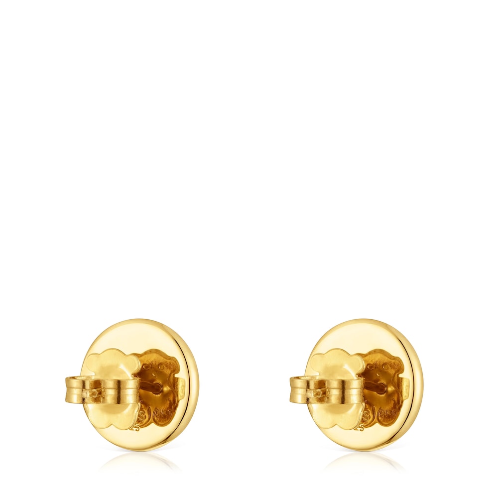 Two-tone Earrings Plump |