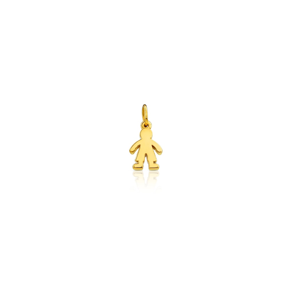 Gold Sweet Dolls Pendant Boy motif |