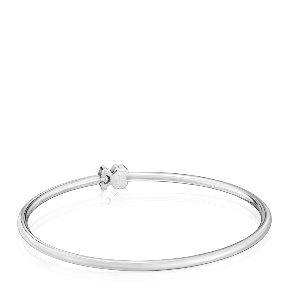 Silver Bangle bear charm Sweet Dolls |