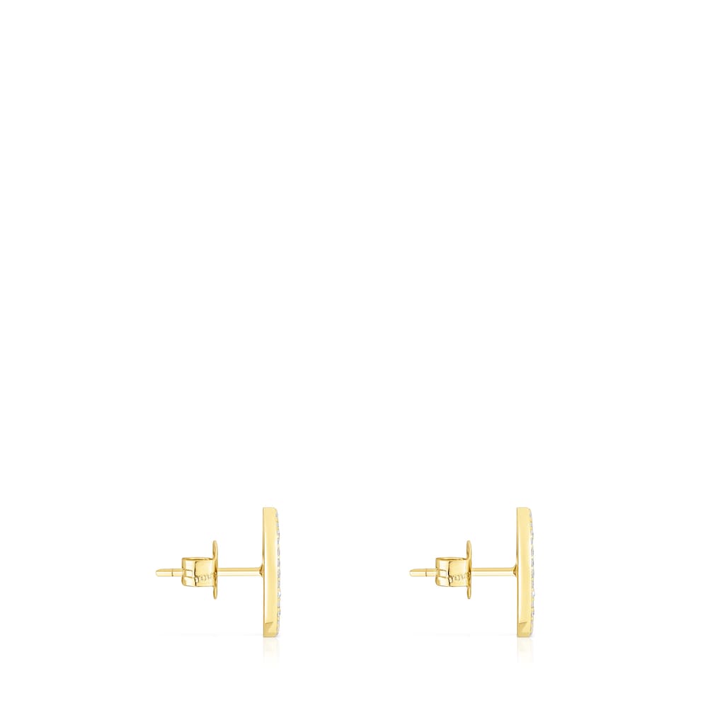 Gold Oursin Earrings |