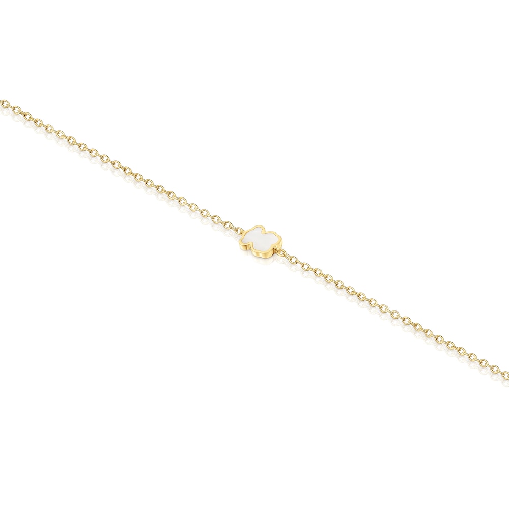 Chain bracelet with mother-of-pearl XXS |