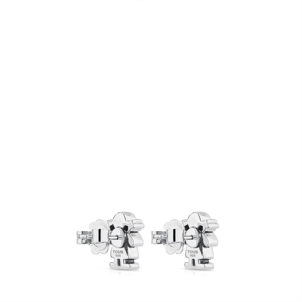 Silver Sweet Dolls girl Earrings |