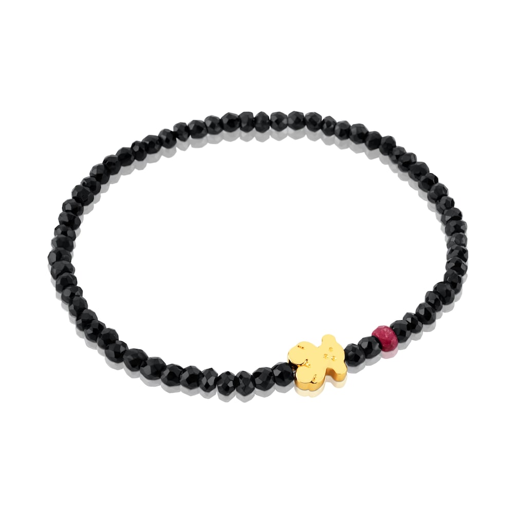 Gold Sweet Dolls Bracelet with rubies |