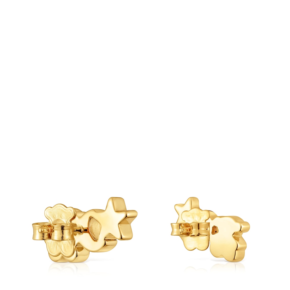18kt gold plating over silver Climber earrings 1950 |