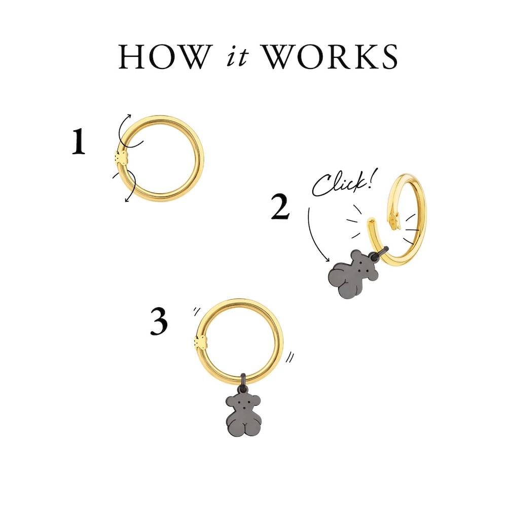 Gold and Steel Hold Bracelet