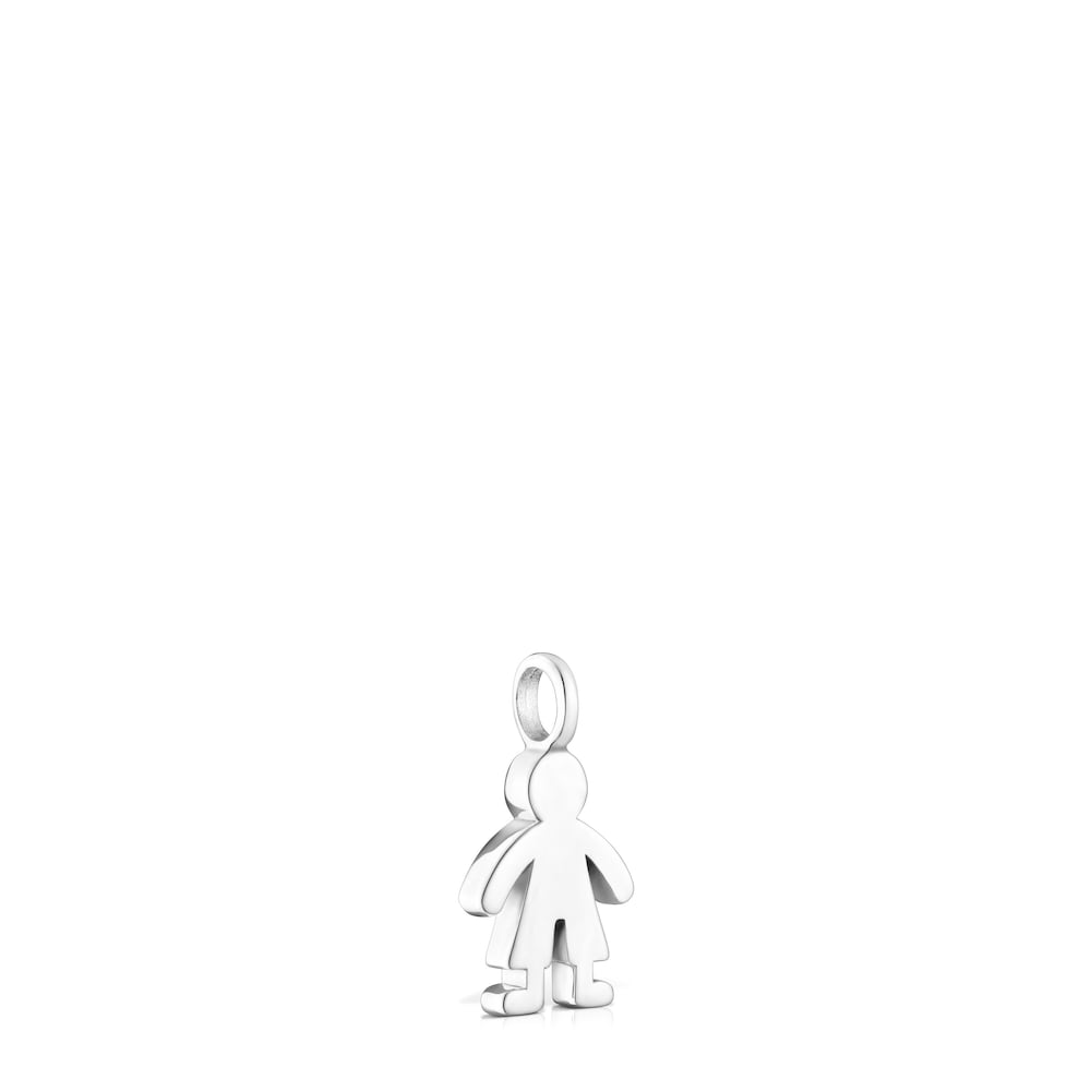 Silver Sweet Dolls boy Pendant |