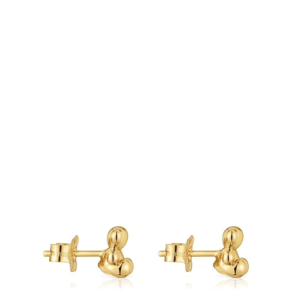 Gold bear Earrings Bold Bear |