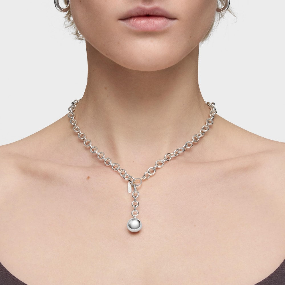 Silver Pendant Plump |
