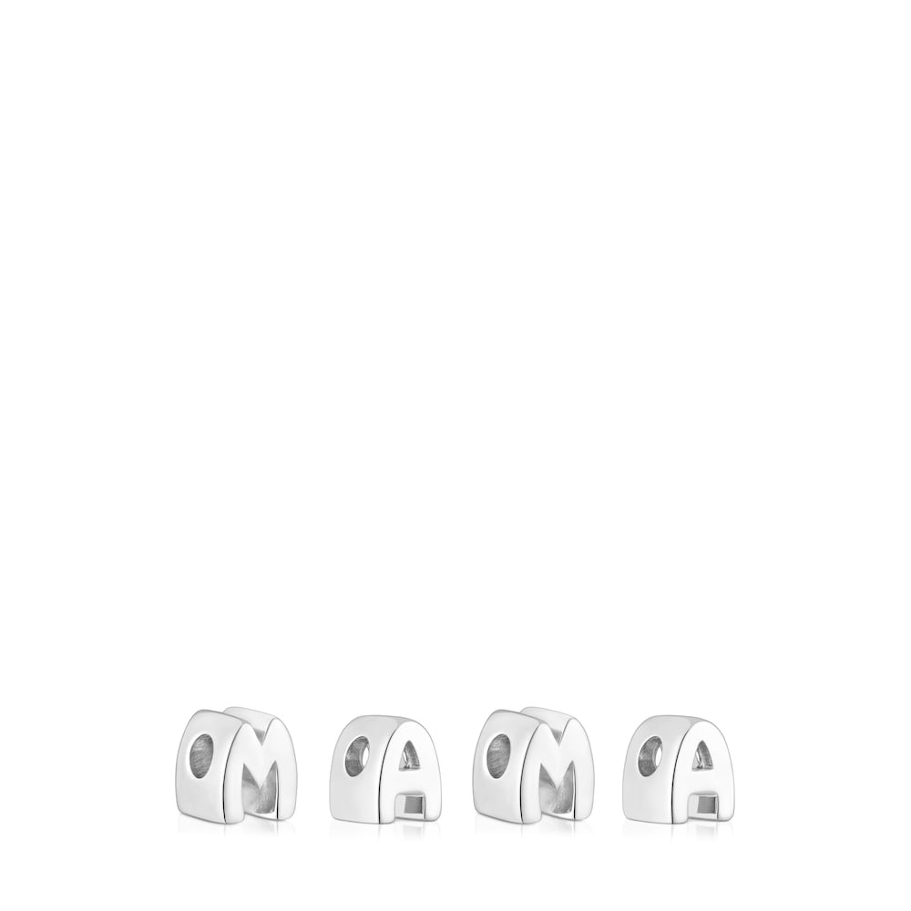 Silver pack of Charms Mama |