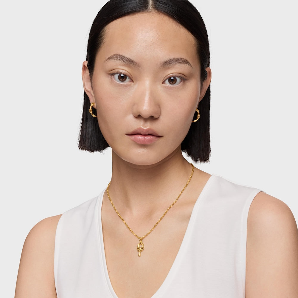 Small 18kt gold plating over silver Pendant TOUS MANIFESTO