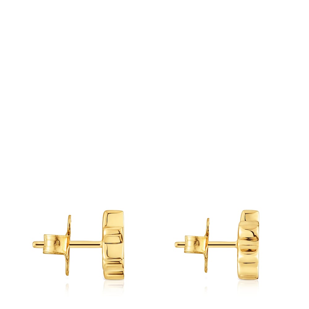 18kt gold plating over silver Climber earrings 1950 |