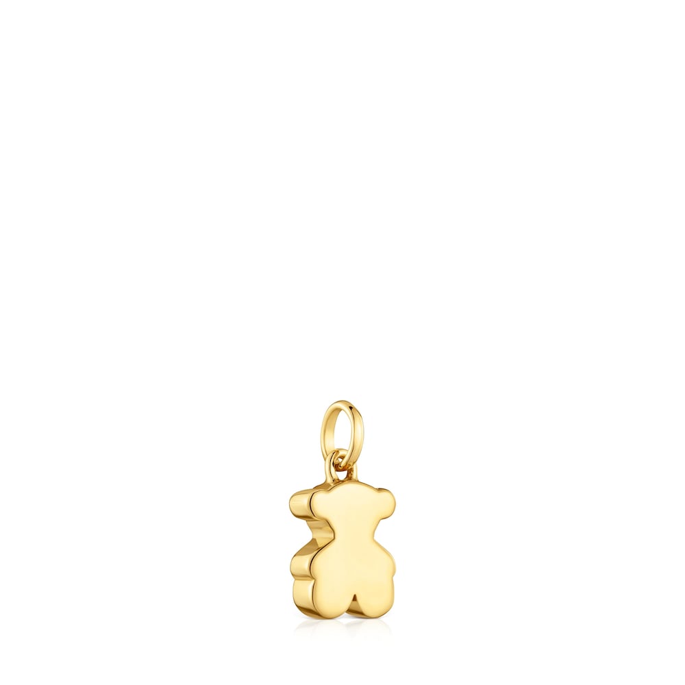 Small 10 mm gold bear pendant Sweet Dolls |