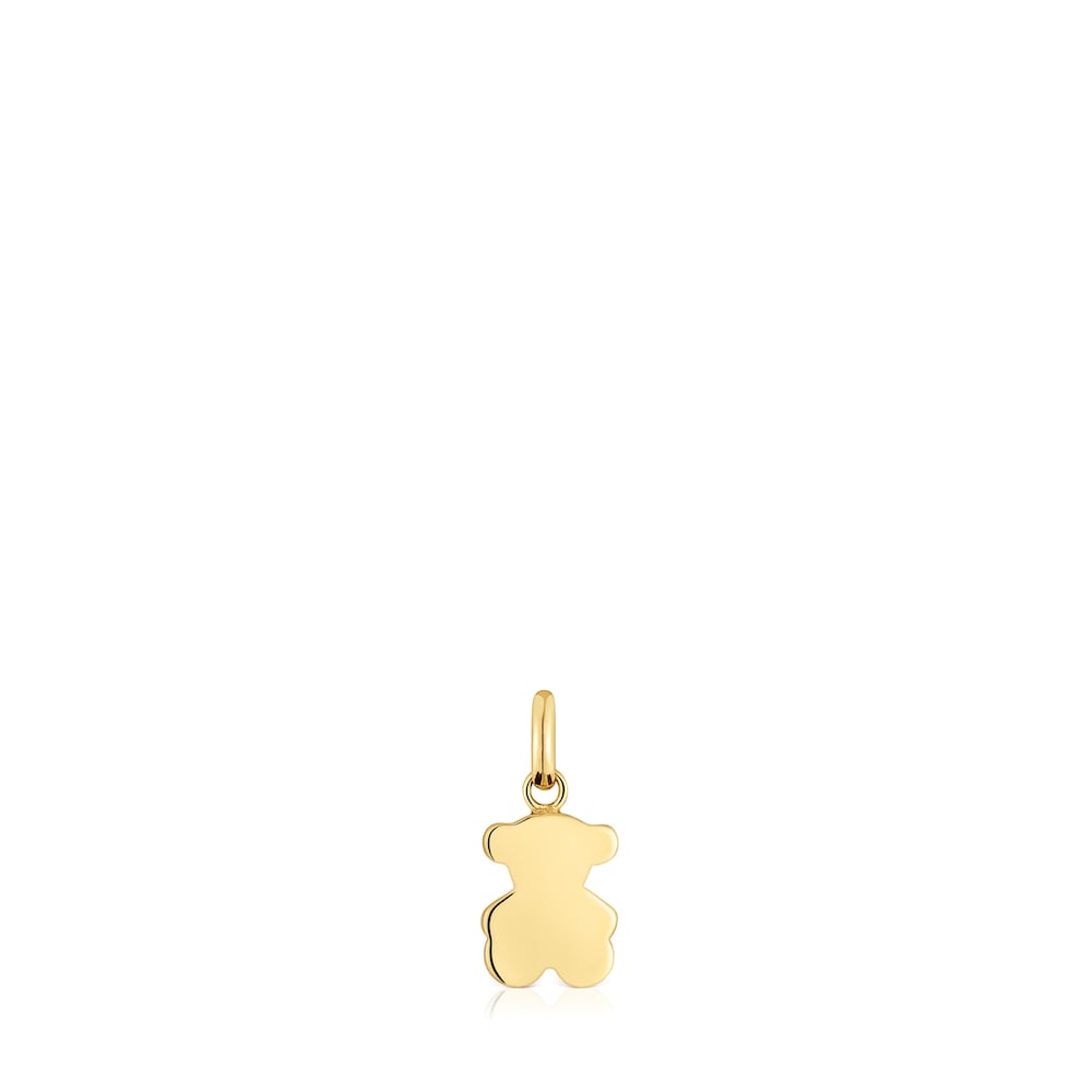 Gold bear Pendant with onyx 1950 |