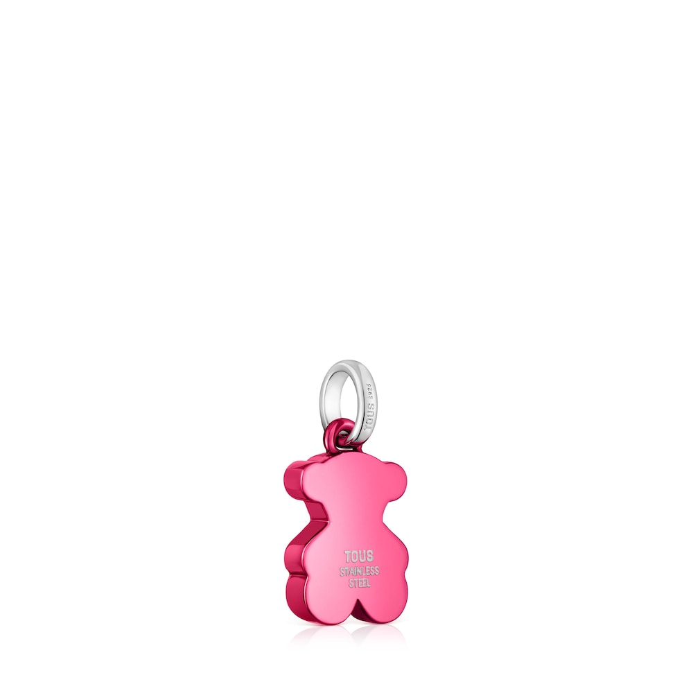Small pink steel bear Pendant Sweet Dolls |