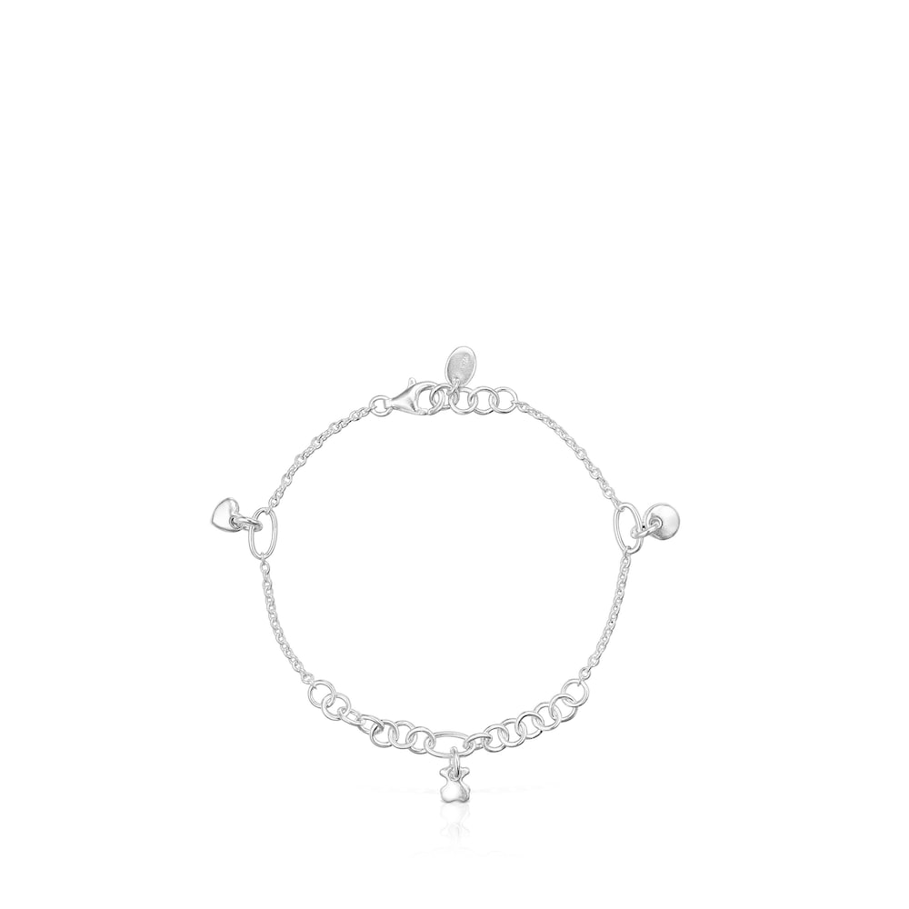 Silver Luah motif Bracelet |
