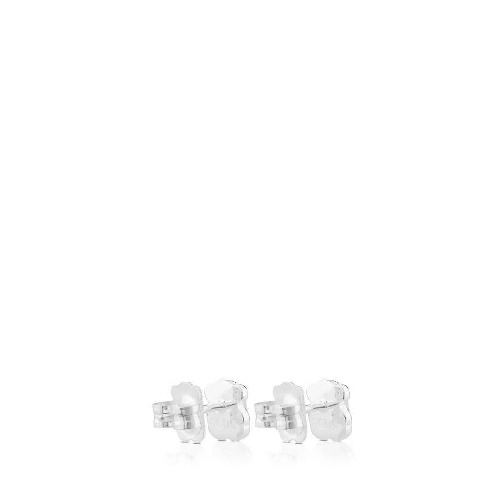 Silver Color Earrings with mother-of-pearl |