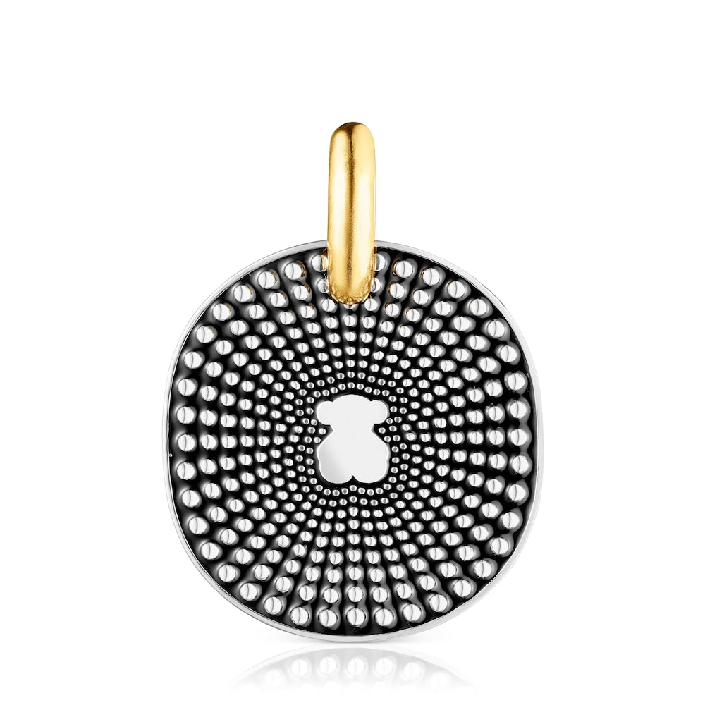 Large two-tone Oursin Pendant |